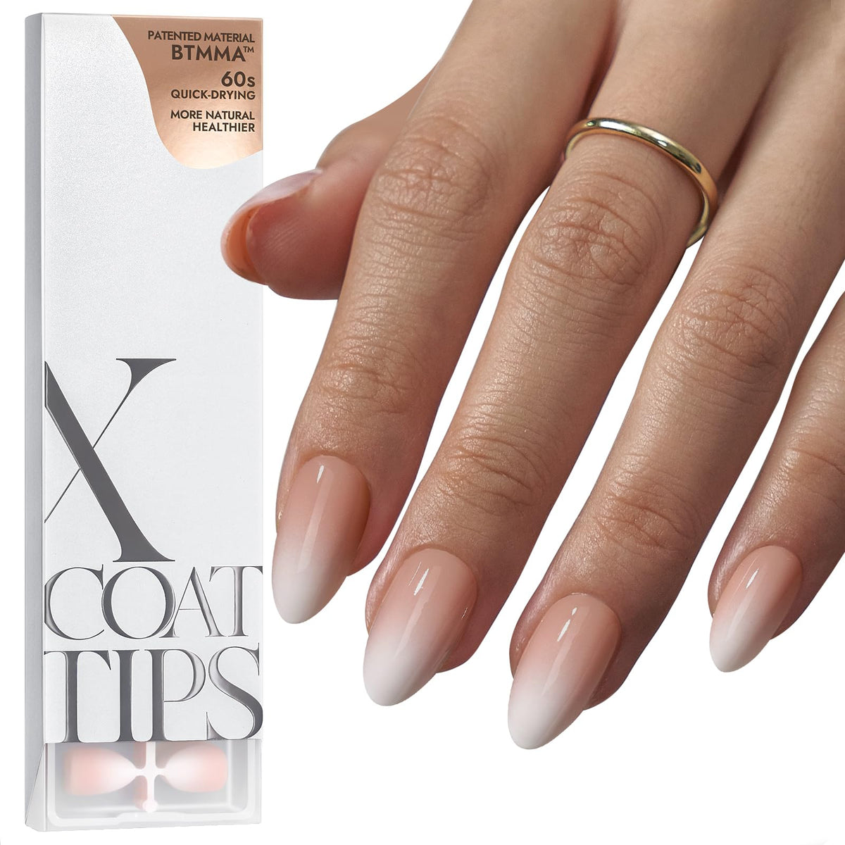 BTArtboxnails front packaging showing 16-size set and ombre finish benefit