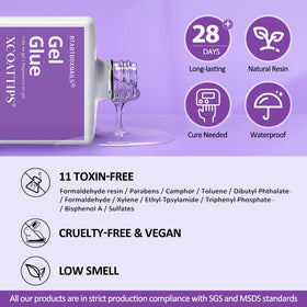 BTARTBOXNAILS gel glue nozzle dispensing for accurate tip adhesion