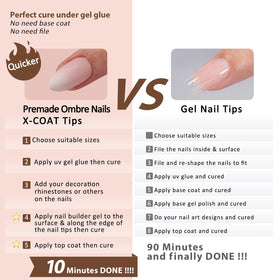 BTArtboxnails applied on hands during finish showing quick, natural wear