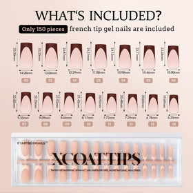 BTArtboxnails label and included contents showing pre-applied primer and base coat convenience