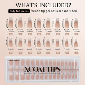BTArtboxnails label close-up of pre-applied primer and base coat for improved adhesion