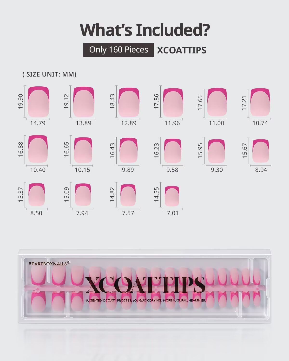 BTArtboxnails nails worn outdoors showing natural pink French look and durability