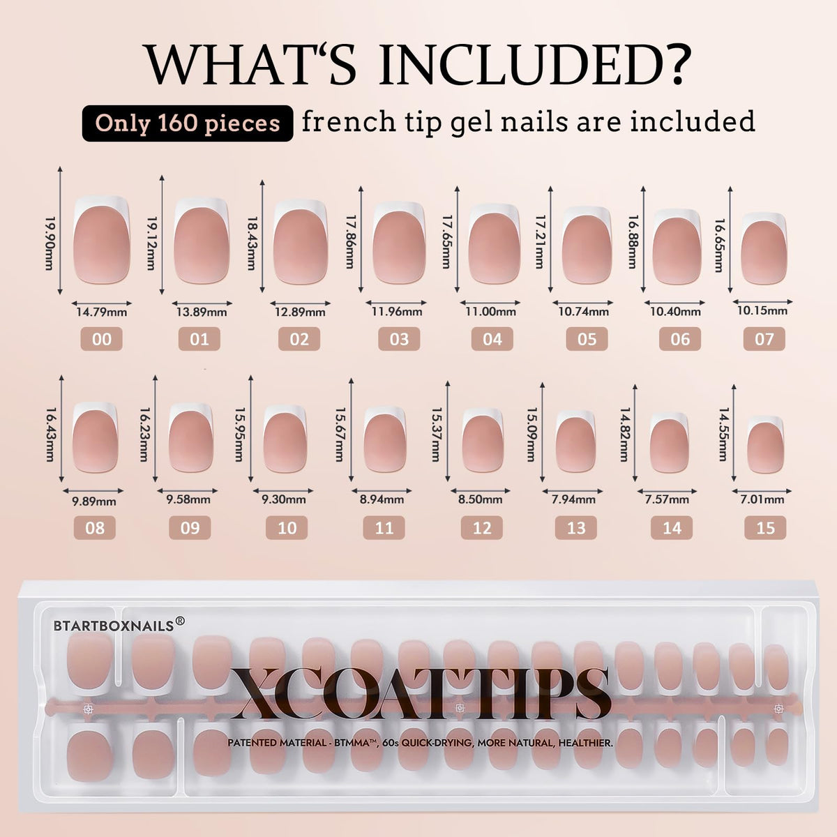 BTArtboxnails worn in lifestyle setting showing polished French tip for versatile style