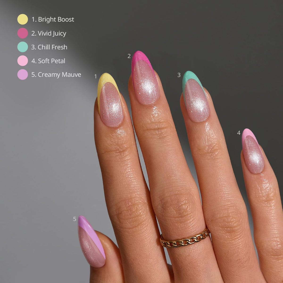 BTArtboxnails nails on hand during application showing quick 10-minute salon-quality benefit