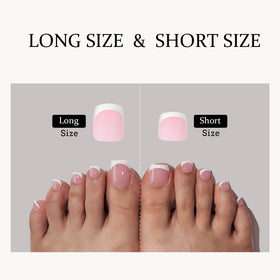 BTArtboxnails worn on toes in casual lifestyle shot showing durable, polished appearance