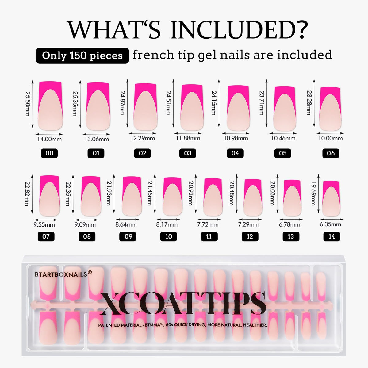 BTArtboxnails pastel French tip detail highlighting bright color accents