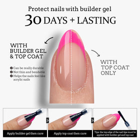 BTArtboxnails pastel French tips color range offering bright neutral design options