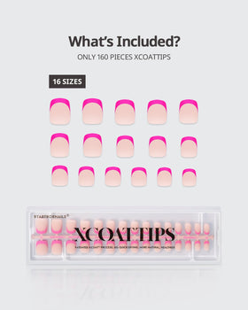 BTArtboxnails spread of 15 sizes organized to show fitting options and extras