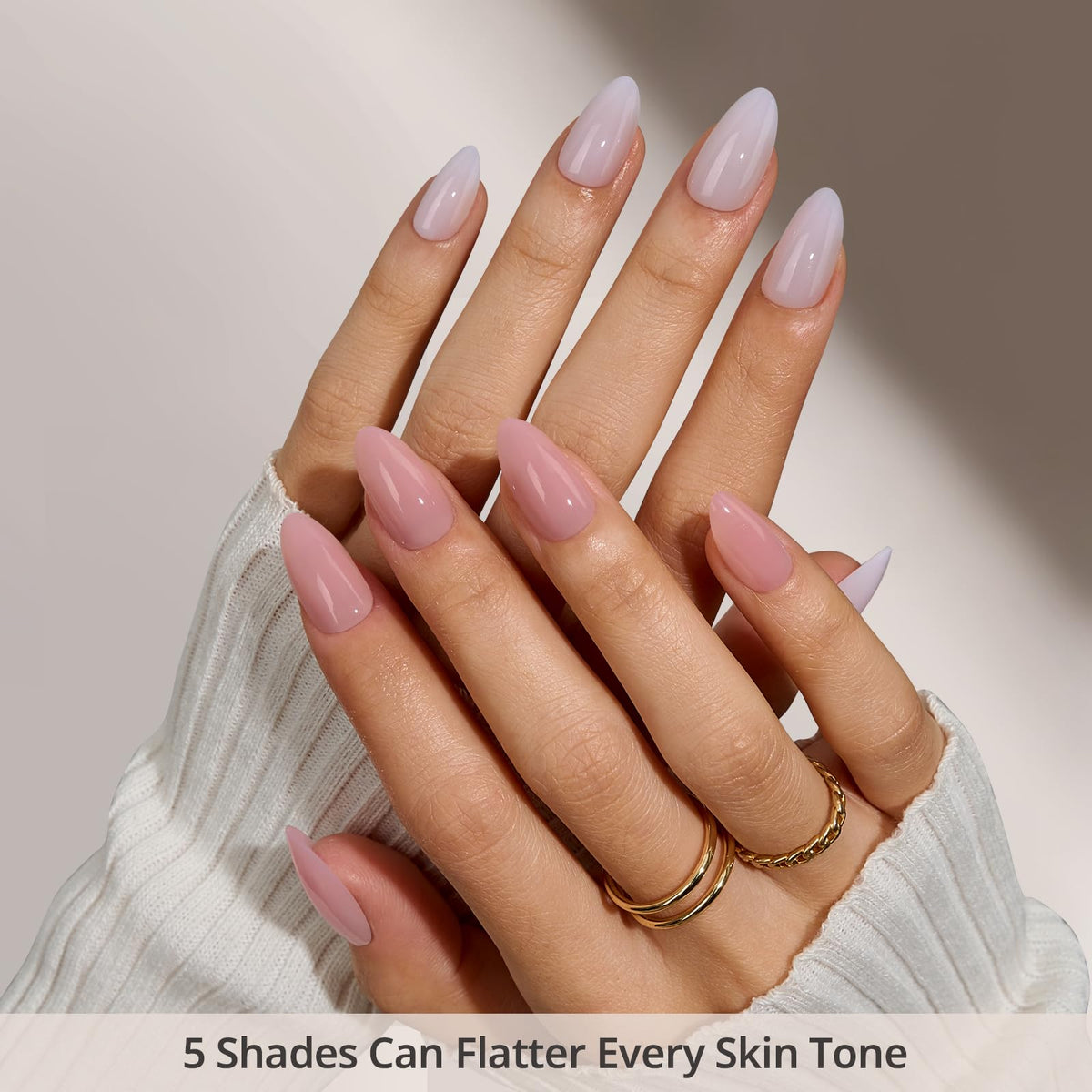BTArtboxnails close-up of short almond tip showing smooth finish