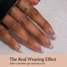 BTArtboxnails side profile showing medium almond shape for natural fit