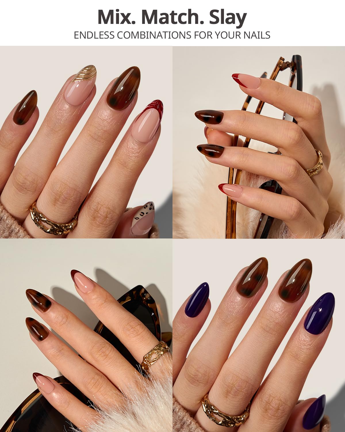 BTArtboxnails layout displaying 16 sizes for precise, custom nail fitting