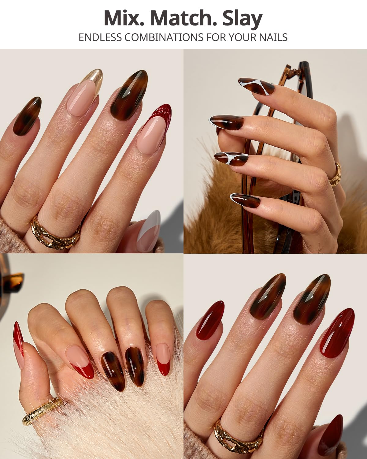 BTArtboxnails layout of 15 sizes showing selection variety for precise fit