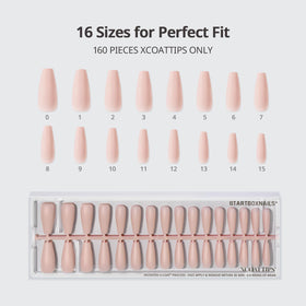 BTArtboxnails layout of 16 sizes organized to ensure proper fit