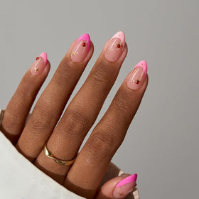 BTArtboxnails soft gel bending to show flexibility for comfortable, lightweight wear