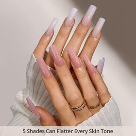 BTArtboxnails close-up of soft-gel texture for comfortable wear