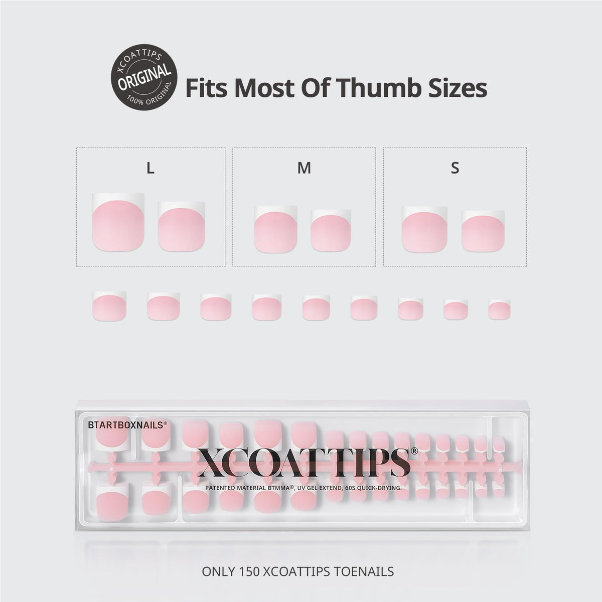 BTArtboxnails texture of X-COAT finish demonstrating glossy durable surface