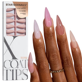 BTArtboxnails front packaging showing full 160-piece set and benefits