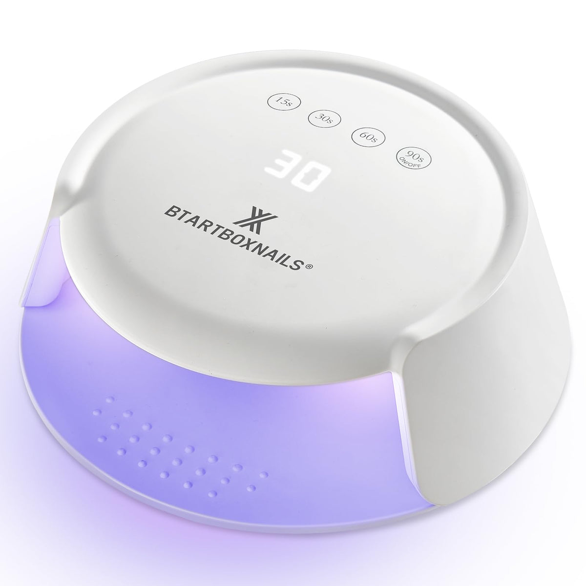 BTArtboxnails XCuringPRO front view showing compact salon-ready design and reliability