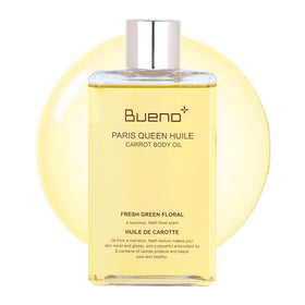 Bueno+ front packaging showing bottle and label, highlights premium formulation