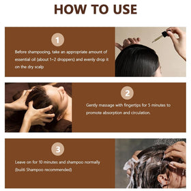 Buiiti oil on curly hair showing improved shine and manageability
