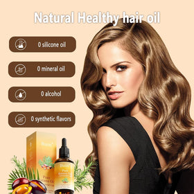 Buiiti oil applied to scalp to nourish roots and soothe dryness