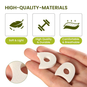 Bukihome label and 50-pack contents illustrating reusable supply