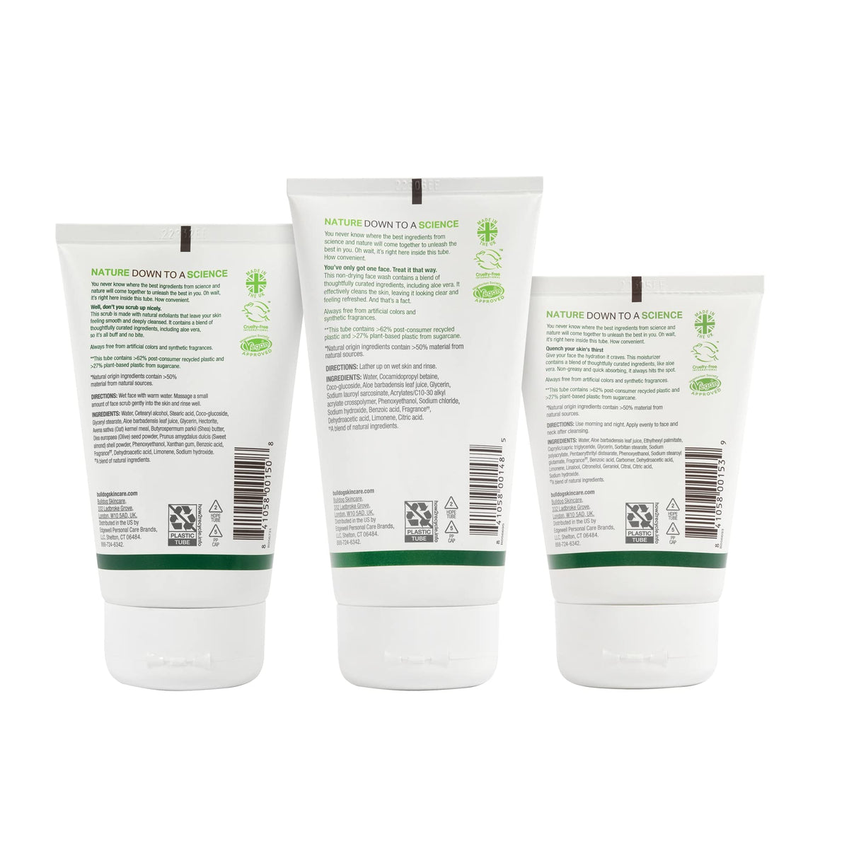 Bulldog Skincare for Men face scrub texture detail for gentle exfoliation