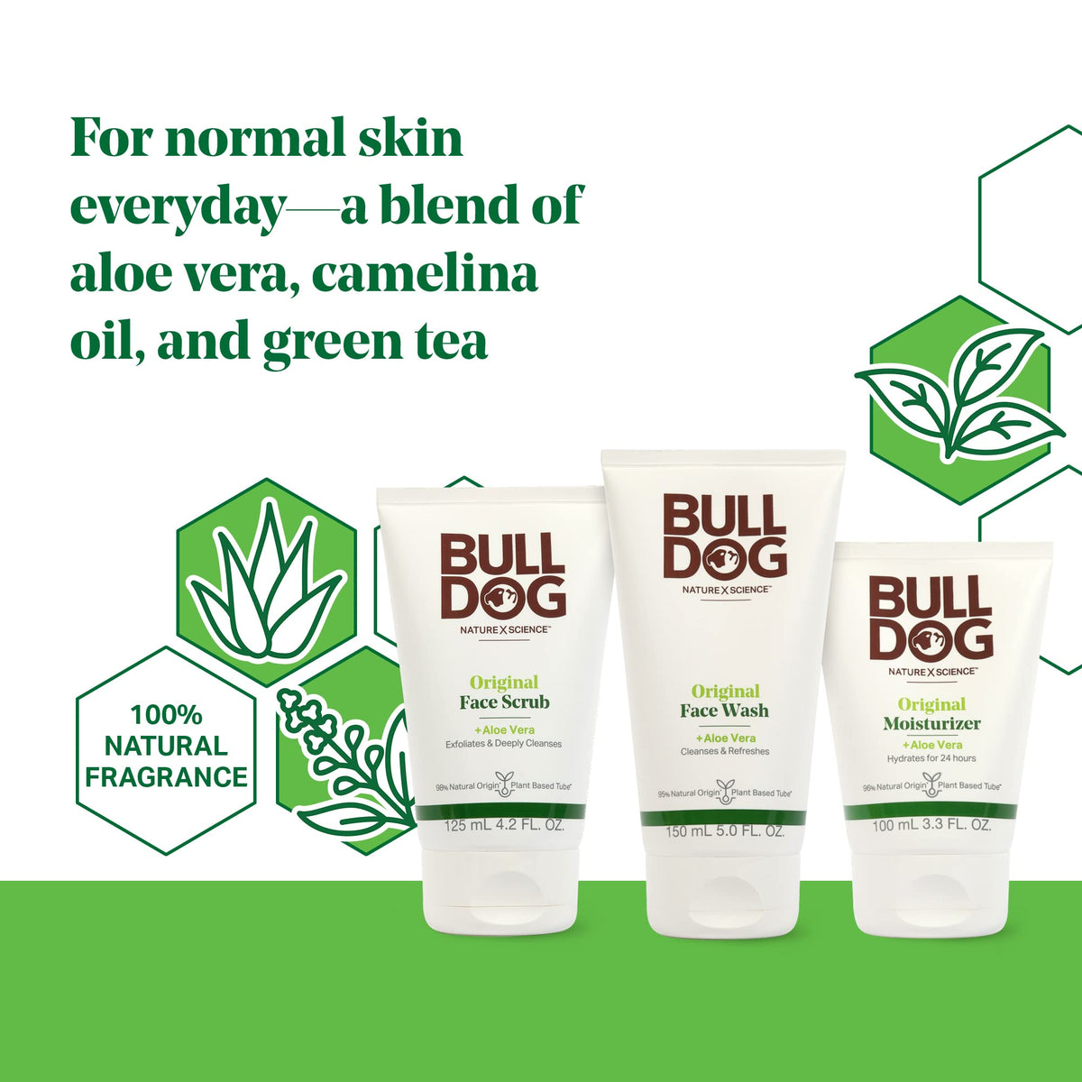 Bulldog Skincare for Men face wash pump close-up for easy daily cleansing