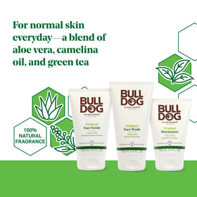 Bulldog Skincare for Men face wash pump close-up for easy daily cleansing