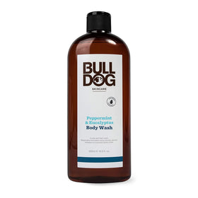 Bulldog front packaging showing peppermint eucalyptus scent and size benefit