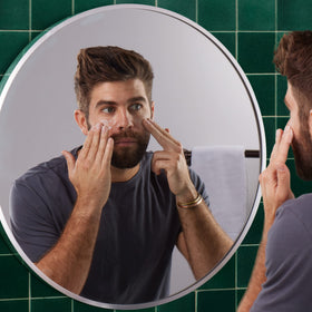 Bulldog Skincare for Men used in bathroom routine demonstrating practical use