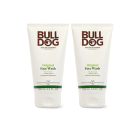 Bulldog Skincare for Men front packaging showing clear label and size benefit
