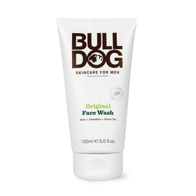 Bulldog close-up of pump and cap highlighting convenient dispensing and spill-free use