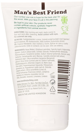 Bulldog texture closeup displaying cream consistency and fast absorption