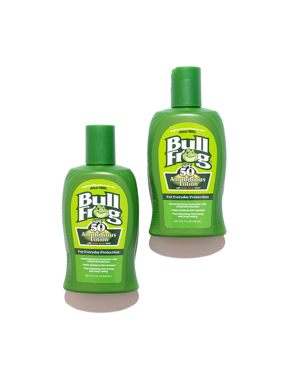 Bullfrog sunscreen being applied at the beach for long-lasting water resistance