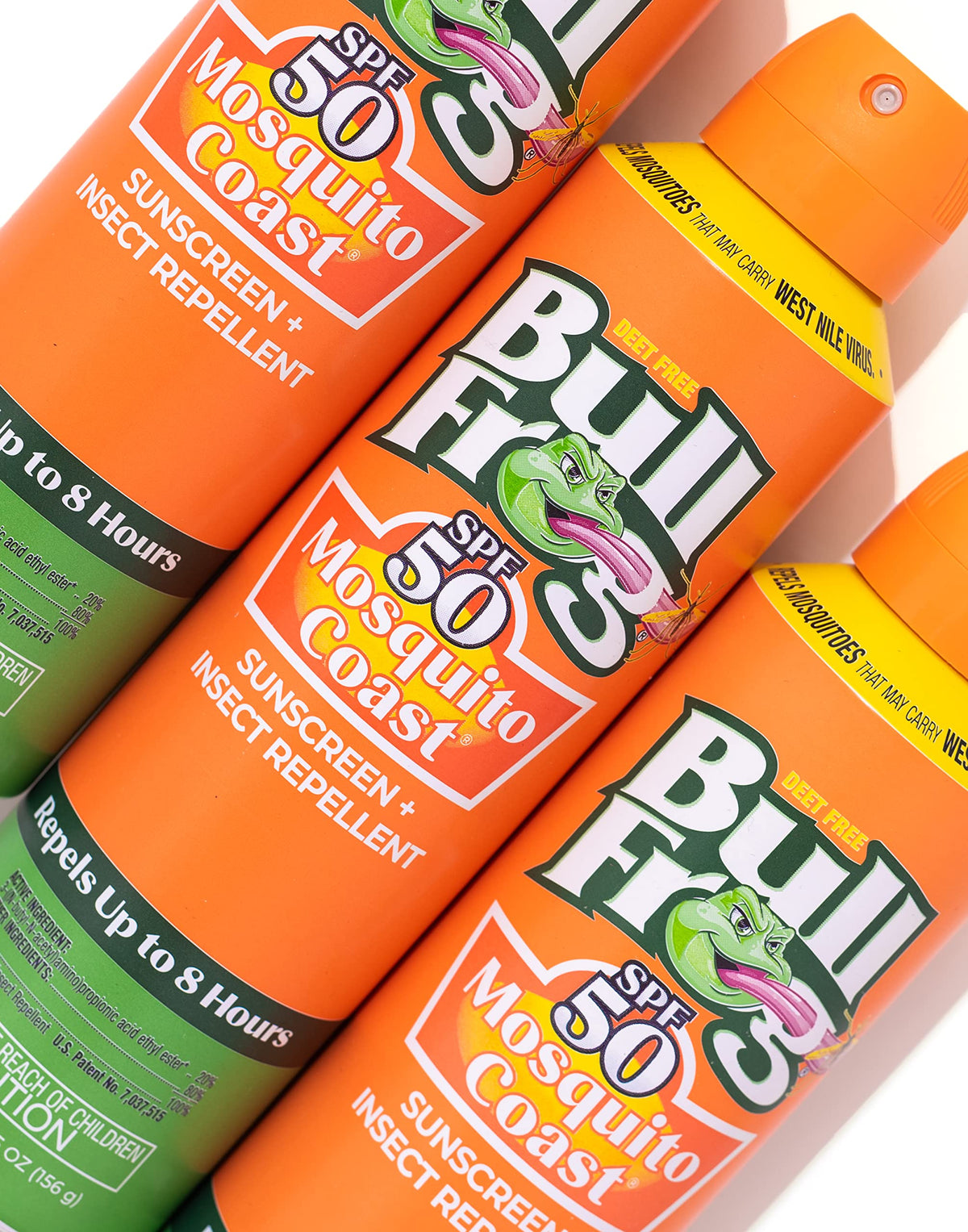 Bullfrog can in hand showing 5.5 oz size and travel convenience