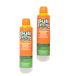 Bullfrog close-up of continuous spray mist for fast coverage