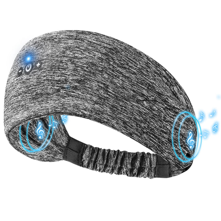 BULYPAZY front view headband showing sleek design and comfortable fit