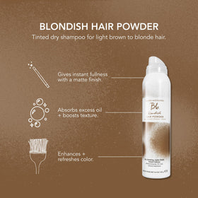 Bumble and bumble hair texture detail showing matte finish and volume benefit