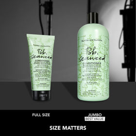 Bumble and bumble duo with Seaweed Shampoo to show pairing for improved scalp hydration