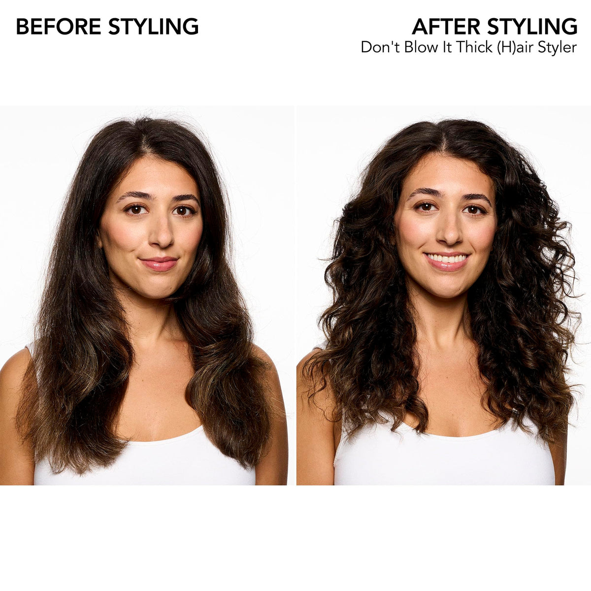 Bumble and bumble cream texture close-up highlighting smoothing, anti-frizz finish