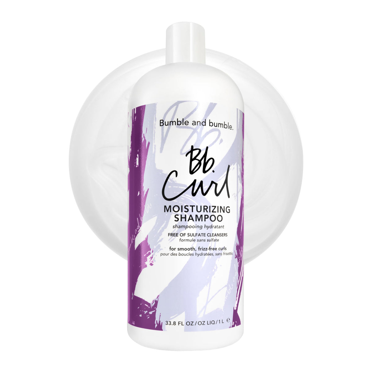 Bumble and bumble front bottle showing label and size, easy identification benefit