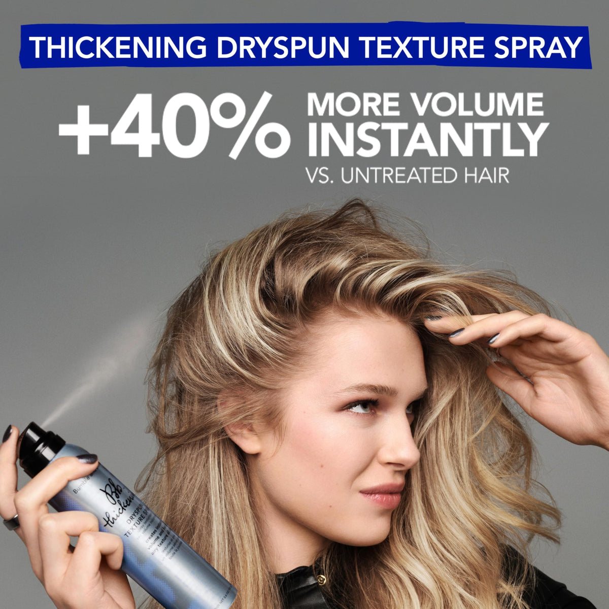 Bumble and bumble Dryspun spray mid-action adding airy texture