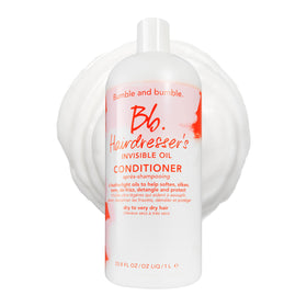 Bumble and bumble front bottle showing product and labeling, clear hydration benefit