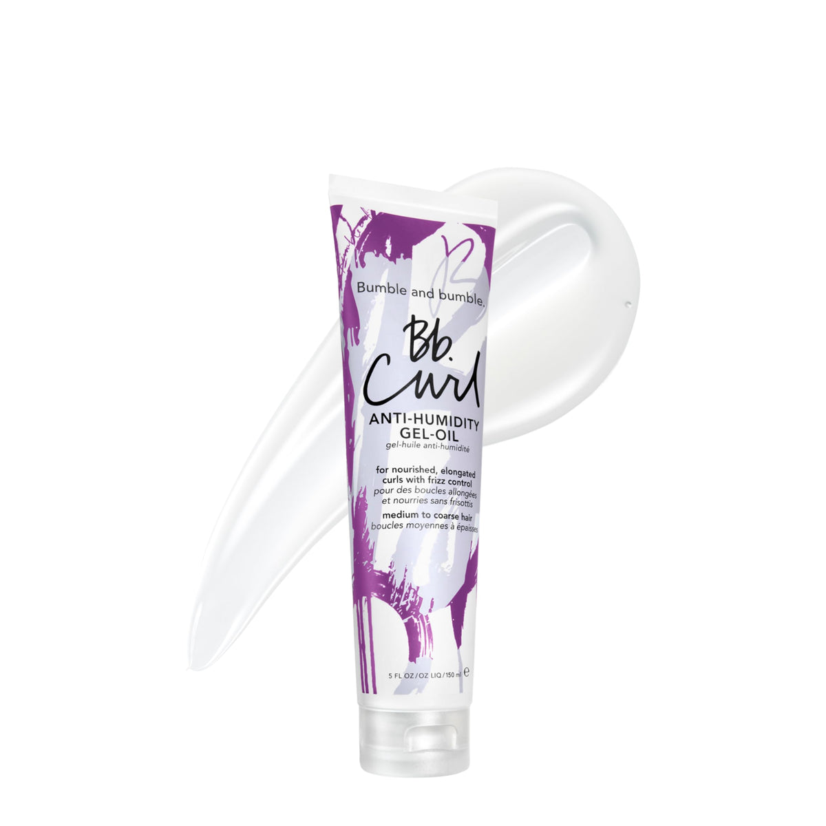 Bumble and bumble front packaging shows product and size for easy identification and trust