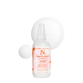 Bumble and bumble front bottle showing product and benefits