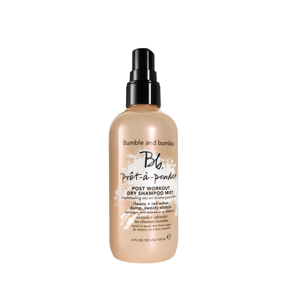Bumble and bumble front packaging showing 4 fl oz mist refreshing hair