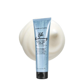 Bumble and bumble front packaging showing product and size benefit: clear labeling