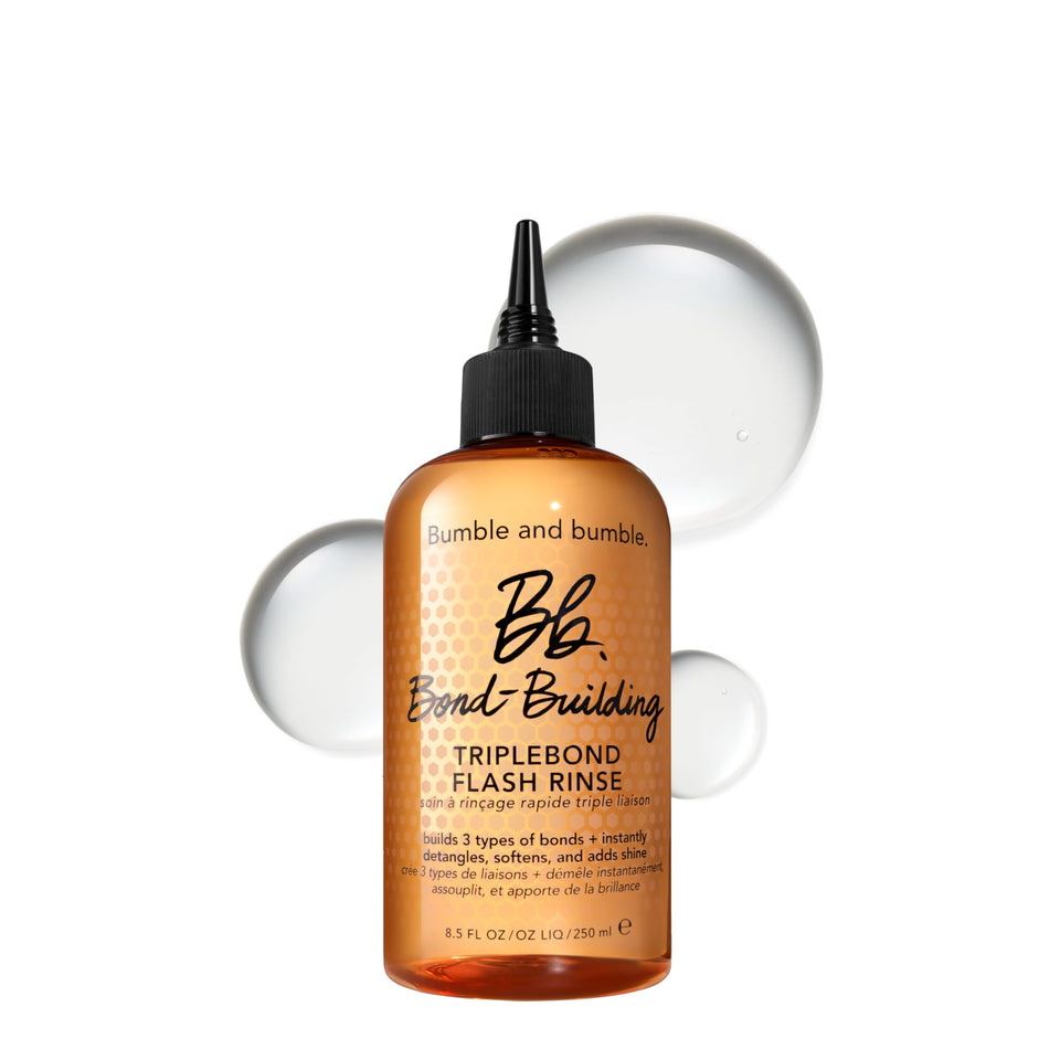 Bumble and bumble front packaging showing 8.5 fl oz bottle and benefit information