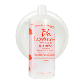 Bumble and bumble front bottle showing packaging and easy dispense benefit